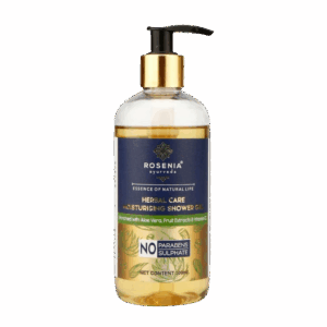 Ayurveda Moisturising Shower Gel for Men and Women | Enriched With Aloe Vera,Fruit Extracts and Vitamin C, 300 ML
