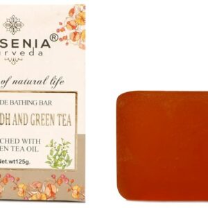 Ayurveda Natural Oudh And Green Tea Handmade Bathing Soap | Bathing Bar