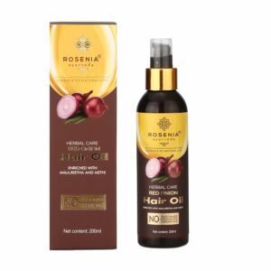 Red Onion Hair Oil 200 ML | Rosenia Ayurveda