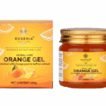 Rosenia Ayurveda Orange Face Gel Loaded with Vitamin C, For Fairer Skin, Removes Tan, Repair Dull and Dehydrated Skin 100g