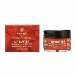 Ayurvedic Strawberry & Mango Lip Butter | Rosenia Ayurveda