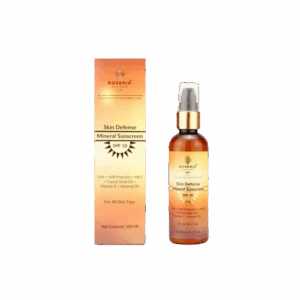 Skin Defense Mineral Sunscreen Spf50 100 ml | Rosenia Ayurveda